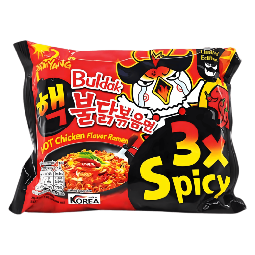 SAMYANG Instant Nudeln Hot Chicken Ramen 3x Spicy 140g